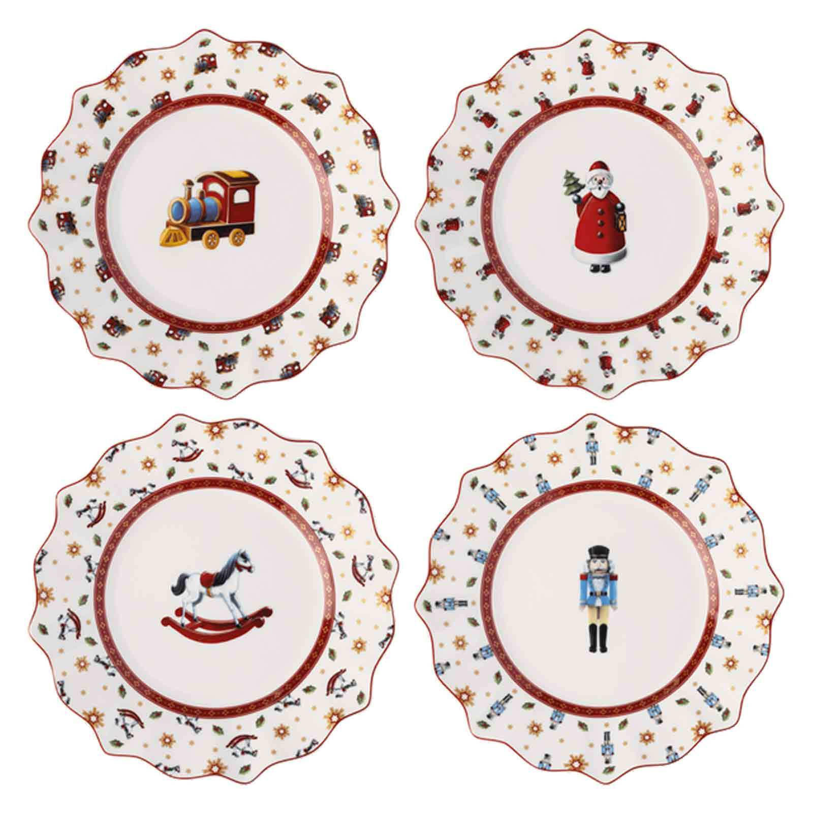 JUBILÄUMS-TELLER Toy's Delight bunt ø 24,4 cm 4er Set - Multicolor, Keramik (24.4cm) - Villeroy & Boch