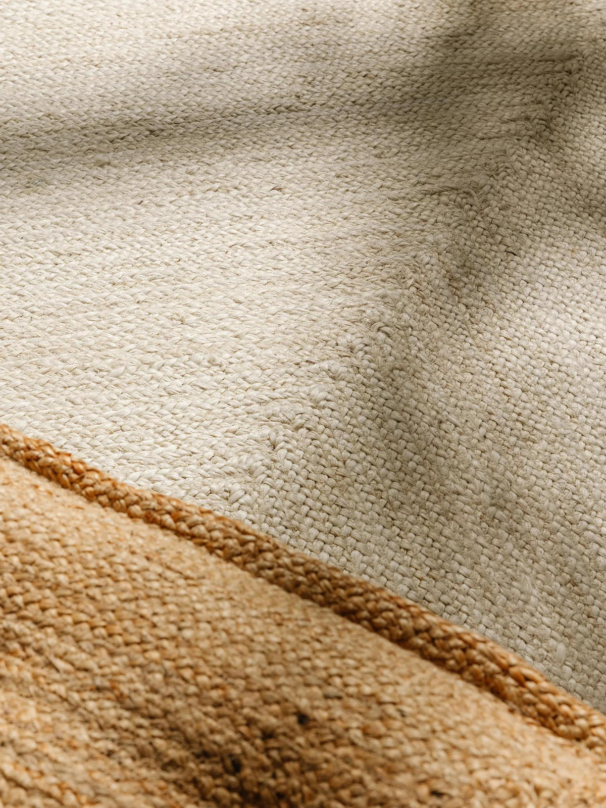 JUTETEPPICH Jutta Ivory 160/230 cm - Creme, Naturmaterialien/Textil (160/230cm) - benuta
