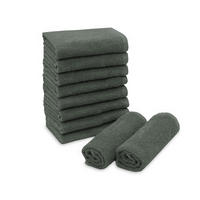 SEIFTÜCHER, 10er-Set, 30x30 cm, 100% Baumwolle, Grau - Anthrazit, Textil (30/30cm) - Zollner