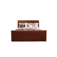 BOXBETT mit Bettkasten und Topper LAMM Stoff Sven Kupfer 120x200 cm H2-Pocket - Kupferfarben, Holzwerkstoff (120/200cm) - Kaiser Möbel