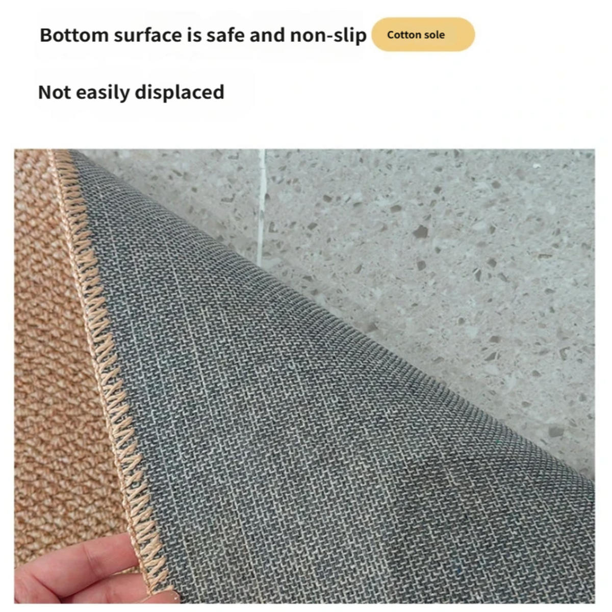 TEPPICH, Sisal-Optik, Rauchgrau, 120 × 80 cm - Grau, Kunststoff/Textil (80/120cm) - Weltevree