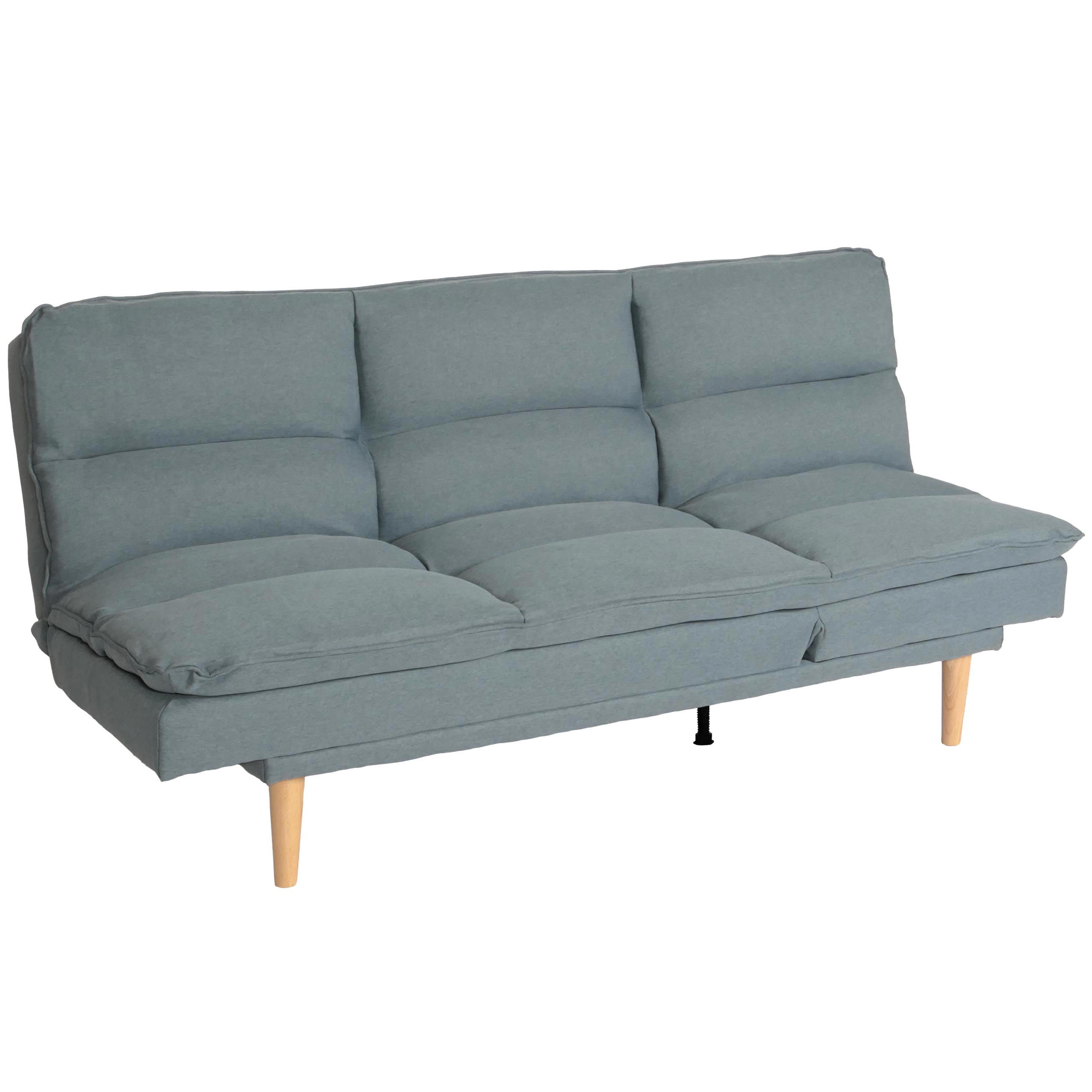 SCHLAFSOFA Blaugrau - Blaugrau, Textil (180/90/110cm) - MCW