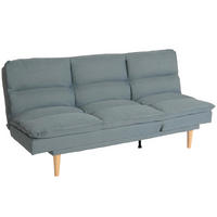 SCHLAFSOFA Blaugrau - Blaugrau, Textil (180/90/110cm) - MCW