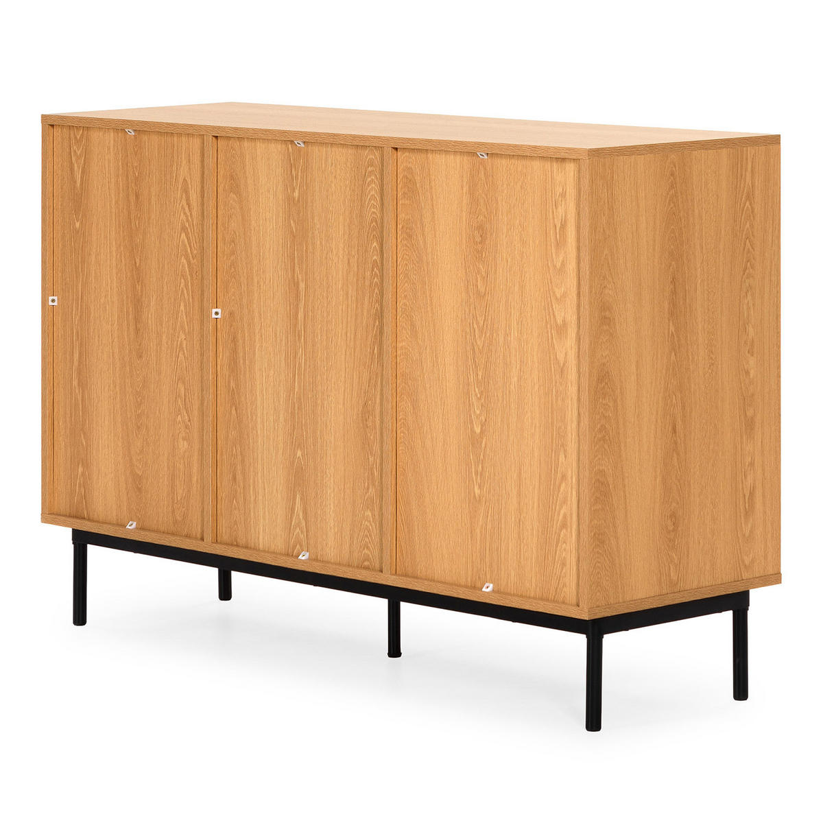SIDEBOARD Florida 3 türen Eiche-Optik - Honigeiche, Holzwerkstoff (120/80/40cm) - VS Venta-stock