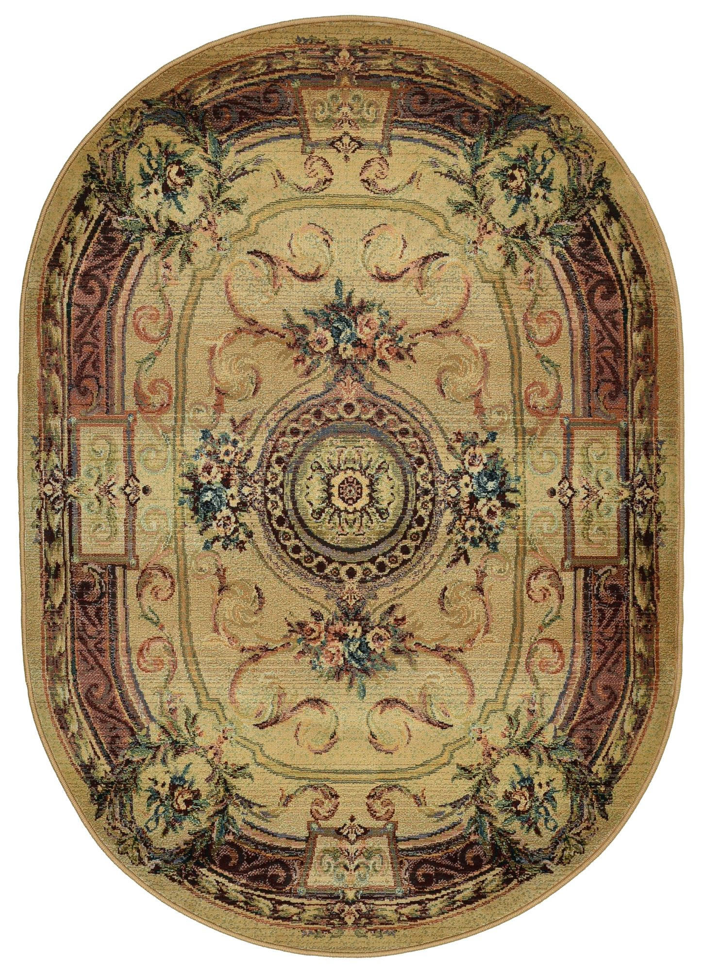 WEBTEPPICH Gabiro 856 120x180 cm - Beige, Textil (120/180cm) - THEKO