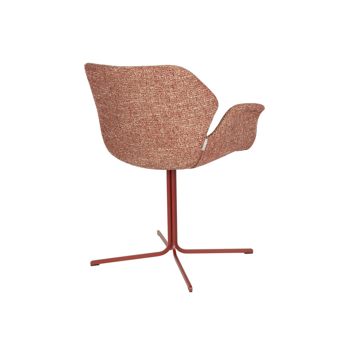 ESSZIMMERSTUHL Nikki Rot - 2 er Set - Rot, Kunststoff (66/80/62cm) - Zuiver