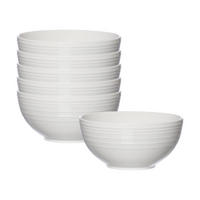 MÜSLISCHALEN Levi Weiß ø 15 cm 6er Set - Weiß, Keramik (15cm) - Ritzenhoff Breker