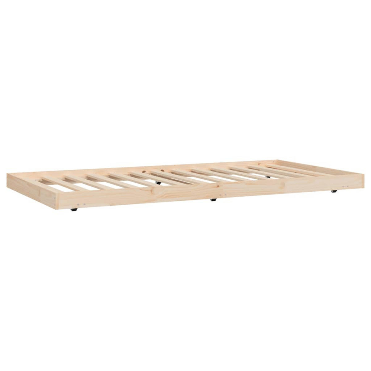 MASSIVHOLZBETT ohne Matratze 90x200 Kiefernholz - Braun, Holz - furnicato