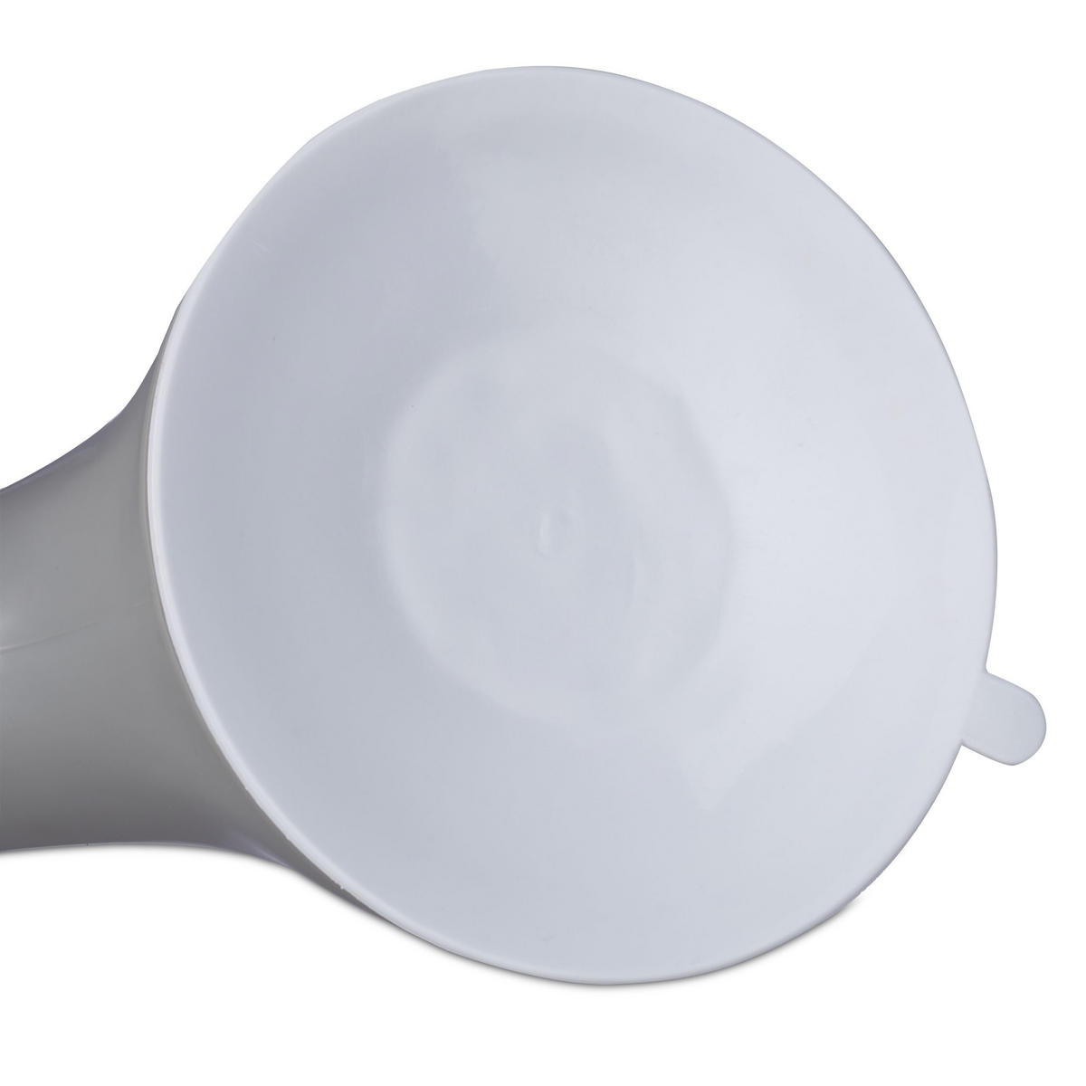 2xSAUGGRIFF - Weiß, Kunststoff (10/7.5/29.5cm) - Relaxdays