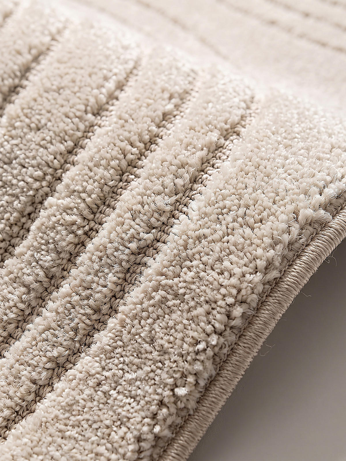 KURZFLORTEPPICH Geometrisch MUOTA Polypropylen Beige 240 x 340 cm - Beige, Textil (240/340cm) - KADIMA DESIGN
