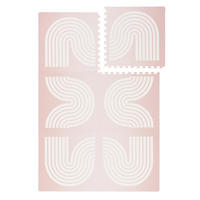 SPIELMATTE Archie Rosa 120x180 cm - Rosa, Textil (120/180cm) - Lytte