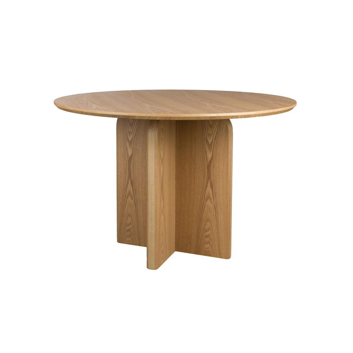 ESSTISCH Laurent Rund 120 cm Natural - Beige, Holzwerkstoff (120/120/75cm) - Housecraft Living