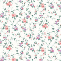 VLIESTAPETE Priory Coral Pink - Pink, Papier/Kunststoff (52/1000cm) - Graham & Brown