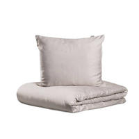 BETTWÄSCHE Bamsa grau 160/200 cm - Grau, Textil (160/200cm) - Homla