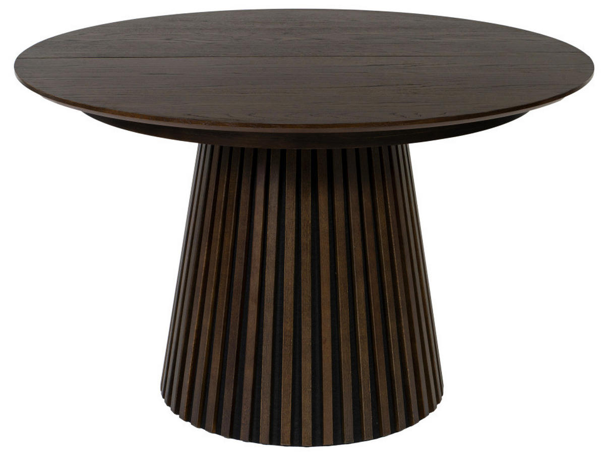 ESSTISCH Barletta ausziehbar - Dunkelbraun, Eichenholz/Holz (210/120/76cm) - Mr. Deko
