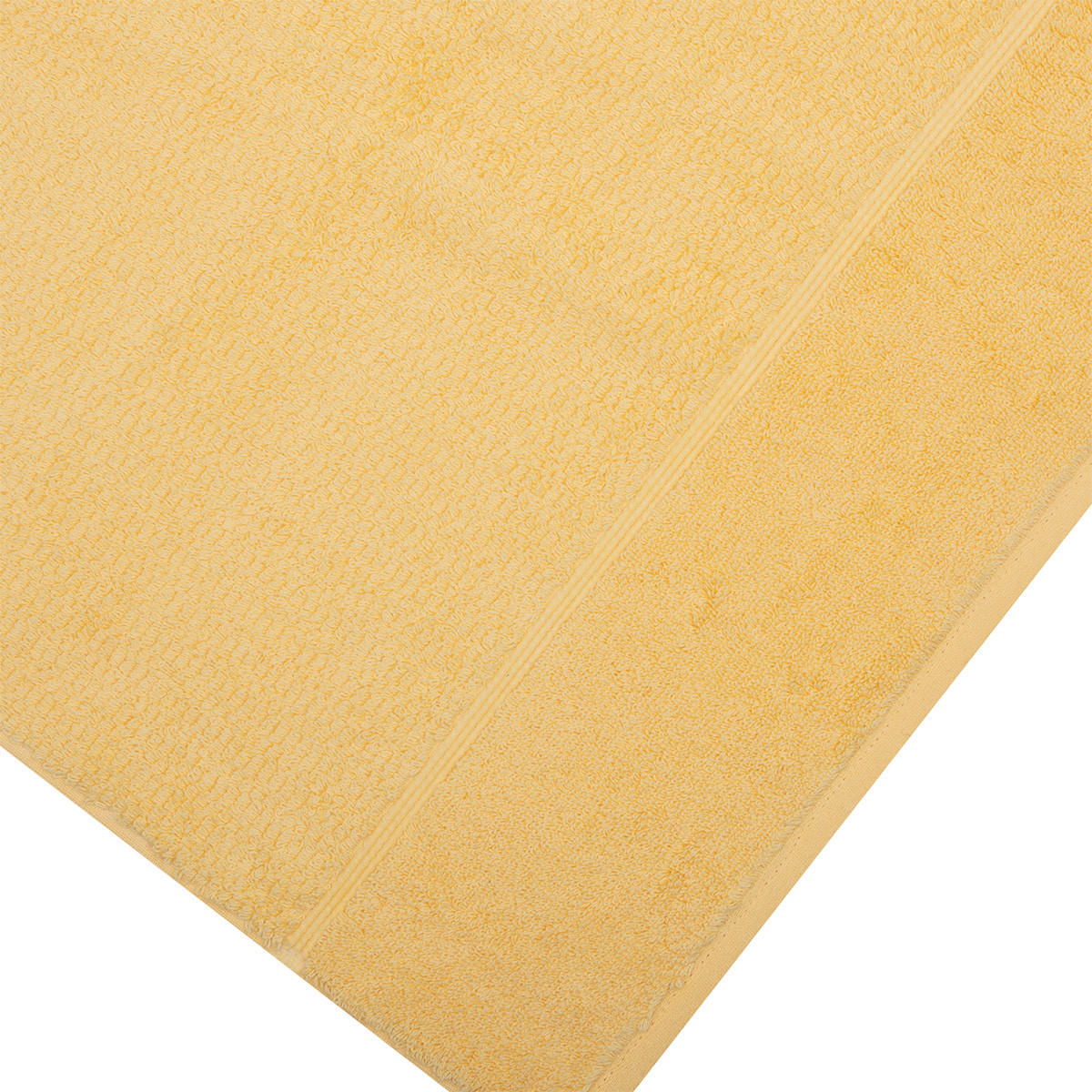 HANDTUCH Pearl 4er-Set - Gelb, Textil (50/100cm) - MÖVE