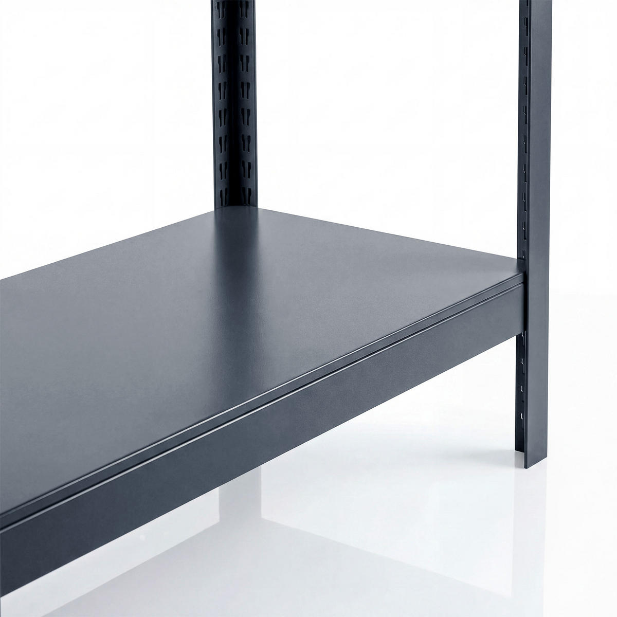 METALLREGAL JOHNNY - Anthrazit, Metall (80/180/42cm) - Jan Nowak