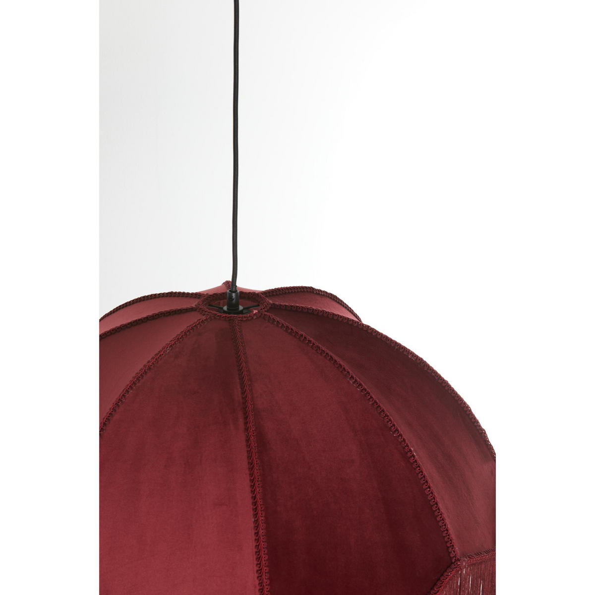 HÄNGELAMPE Malacia Rot 50/50/38 cm - Rot, Kunststoff (50/50/38cm) - Light & Living