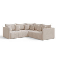 ECKSOFA Ardi Beige - Beige, Holz/Textil (231/231cm) - Graingold