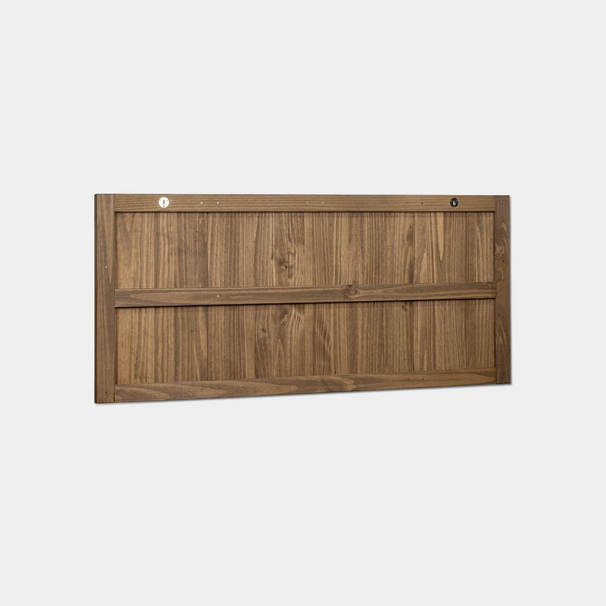 KOPFTEIL DOPPELTES Hanne Walnuss 170 cm x 75 cm - Walnussfarben, Holz (170/4cm) - Klast Home