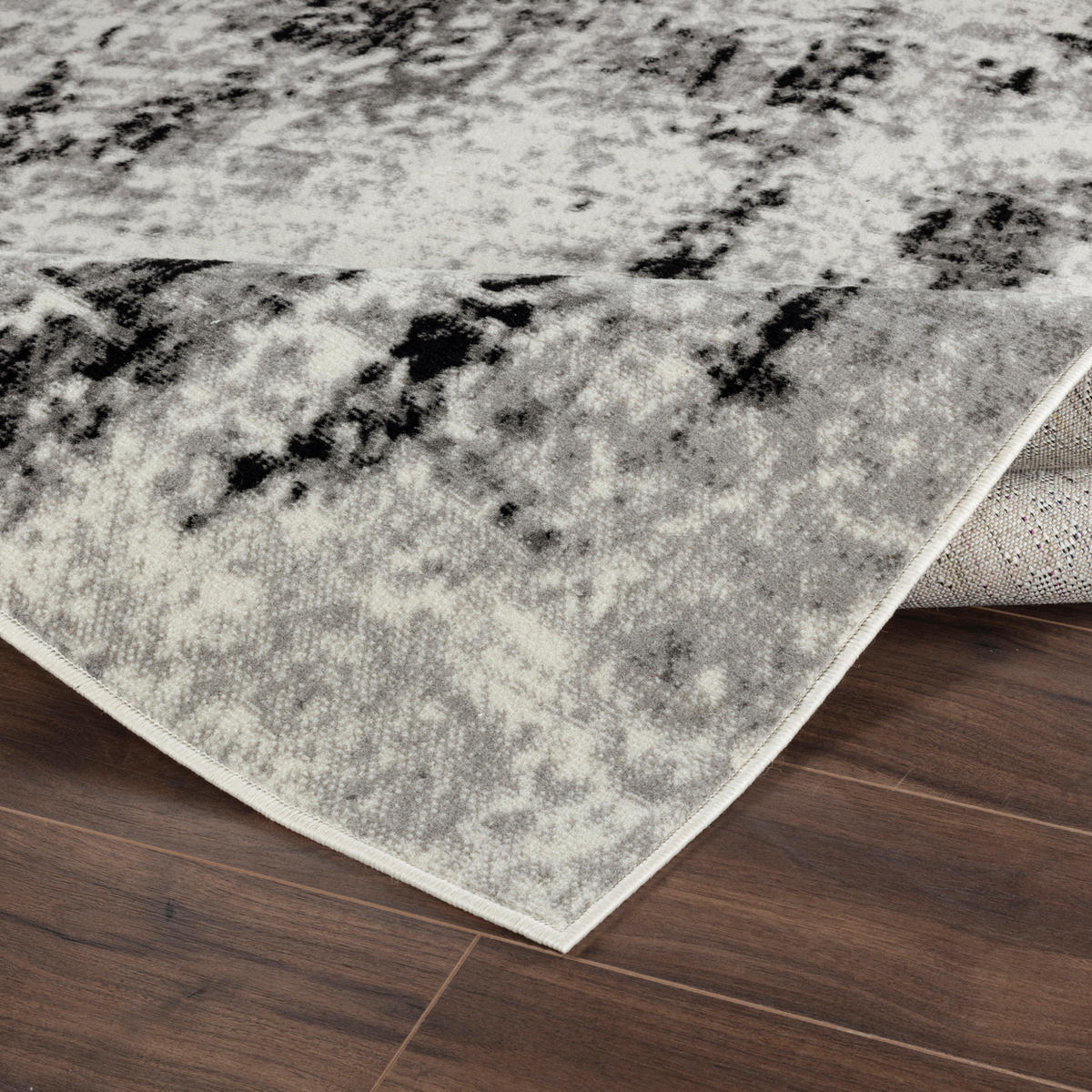 KURZFLORTEPPICH 200/275 cm Schwarz - Weiß, Naturmaterialien/Textil (200/275cm) - LIVABLISS