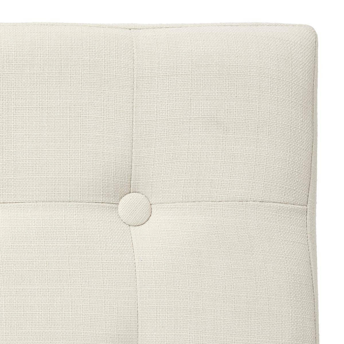 KLAPPHOCKER mit Ablagefach 38/38/38 cm - Beige, Textil (38/38/38cm) - Atmosphera Createur d´interieur