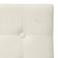 KLAPPHOCKER mit Ablagefach 38/38/38 cm - Beige, Textil (38/38/38cm) - Atmosphera Createur d´interieur