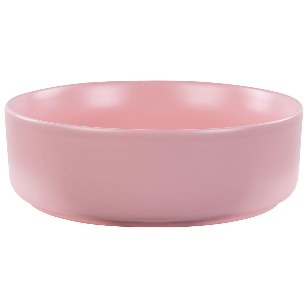 AUFSATZWASCHBECKEN 37 cm Gudar - Pink, Keramik (37/12/37cm) - Beliani