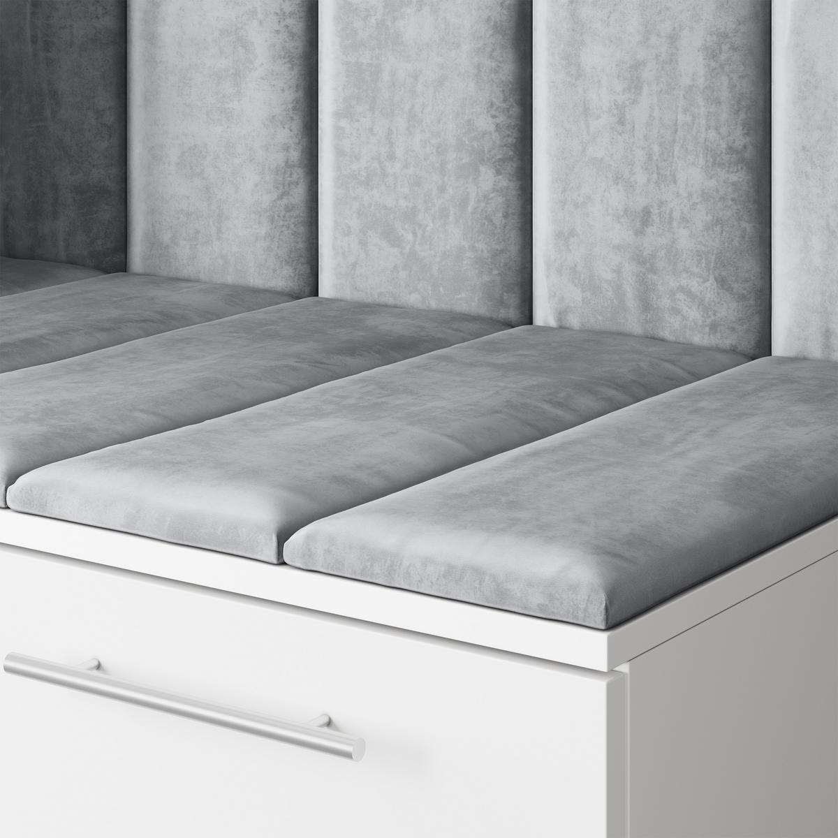 GARDEROBENSCHRANK REMA 120/240/60 cm Modern Weiß - Weiß, Holzwerkstoff (120/240/60cm) - MASSENO