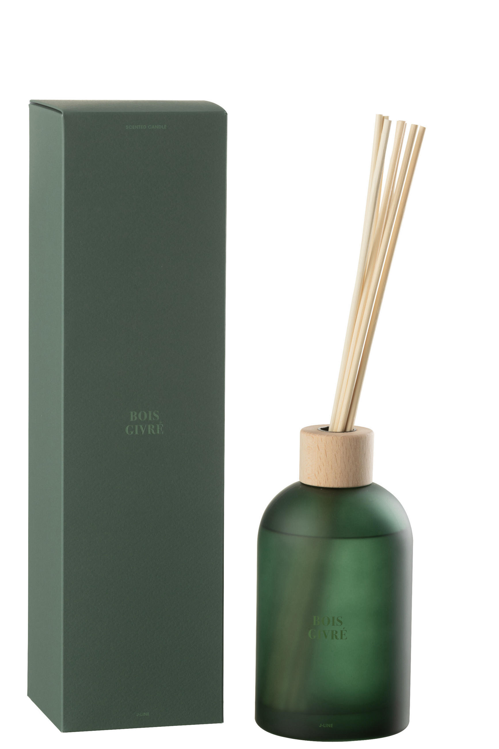 DUFTSPENDER HAUSPARFUM ACCORDS ESSENTIELS - Grün - 550 ml - Grün, Paraffin (9.5/35.5/9.5cm) - J-Line