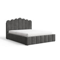 POLSTERBETT 03 140 x 200 cm – Tresor – Bett mit Gasdruckfedern und Stauraum - Dunkelgrau, Holz (140/200cm) - ROYAL24_MARKT