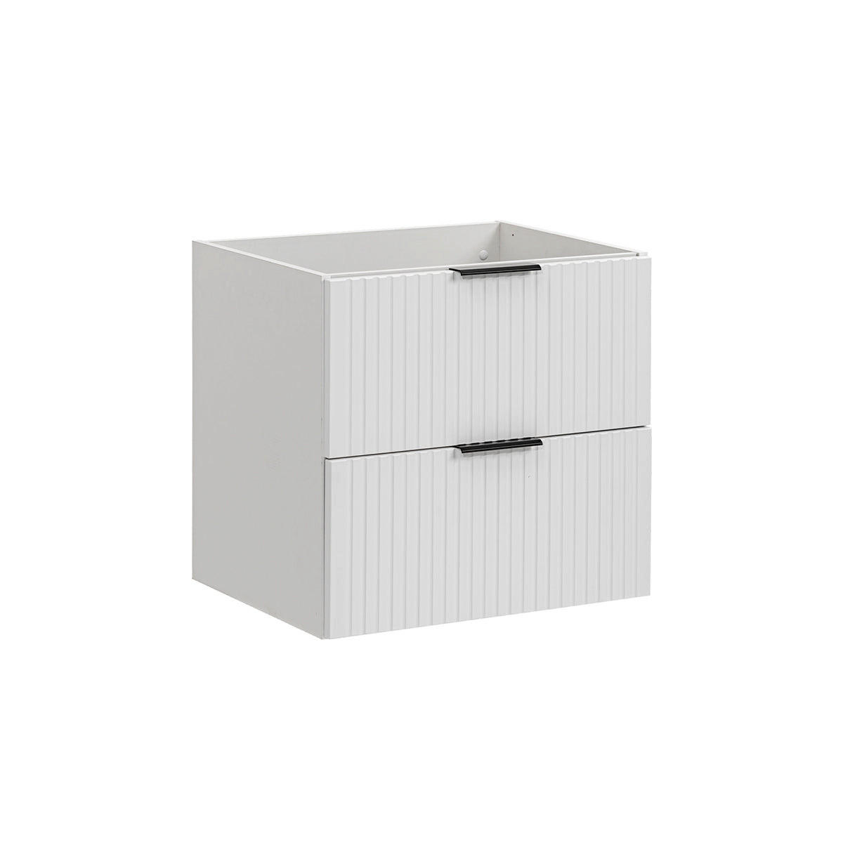 PODUMIVALNIŠKA OMARICA 60.2cm Adriel Bela - bela, leseni material (60.2/57/46cm) - Petits-meubles