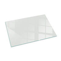 GLASPLATTE für Kamin 100x70 cm Grau - Grau, Glas (100/70/0.4cm) - ArtPrintCave