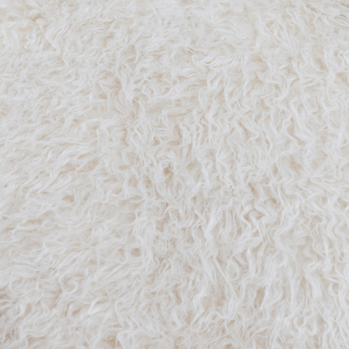 SITZSACK Sessel Kokon aus Kunstfell - Creme, Kunststoff (87/73/87cm) - icon
