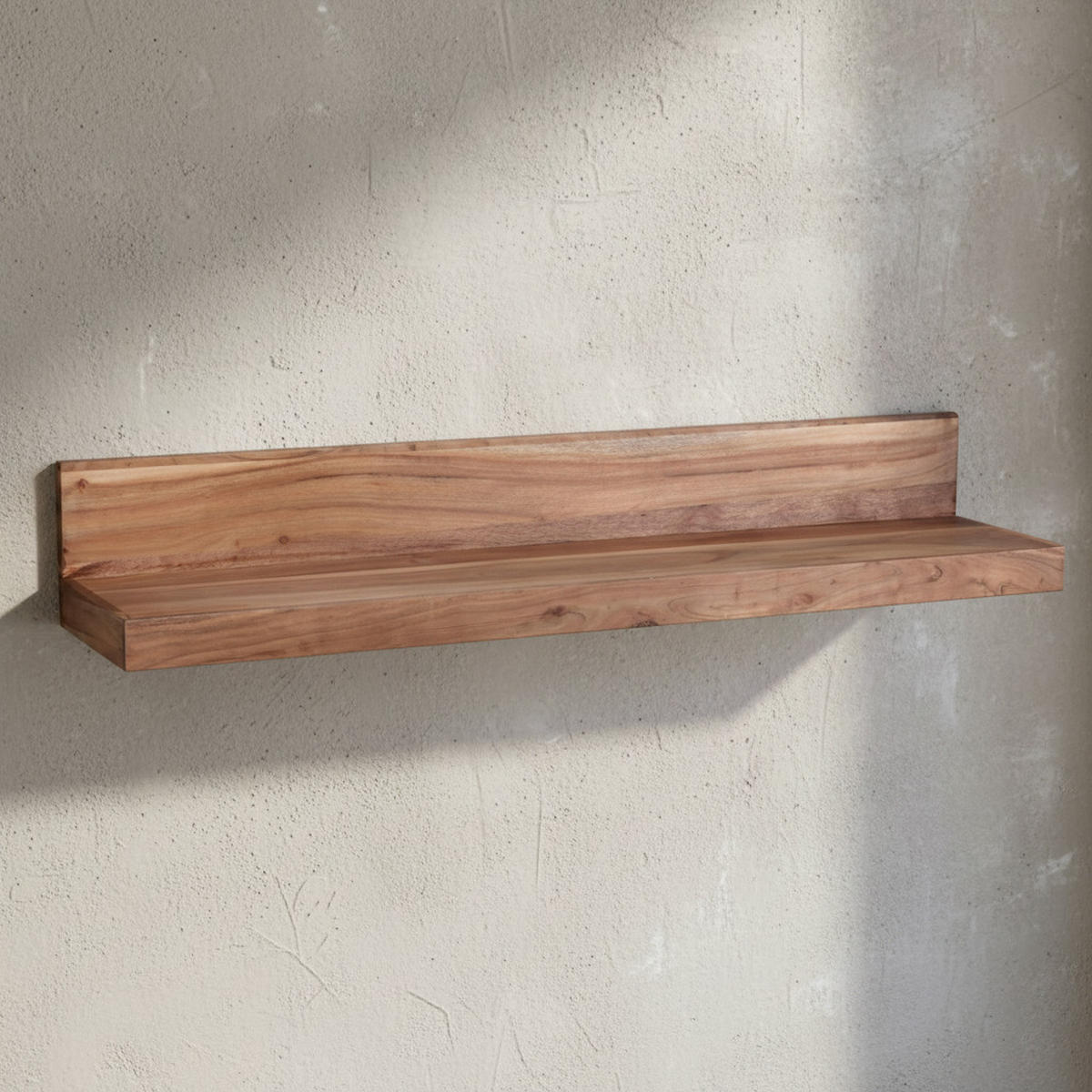 WANDREGAL NAKO Massivholz Flexibles Design Landhausstil, Beige 110x24x17 cm - Beige, Holz (110/17/24cm) - KADIMA DESIGN