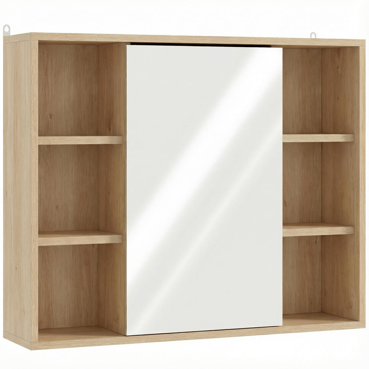 SPIEGELSCHRANK Naturfarben - Naturfarben, Holz (60/49.4/14.5cm)