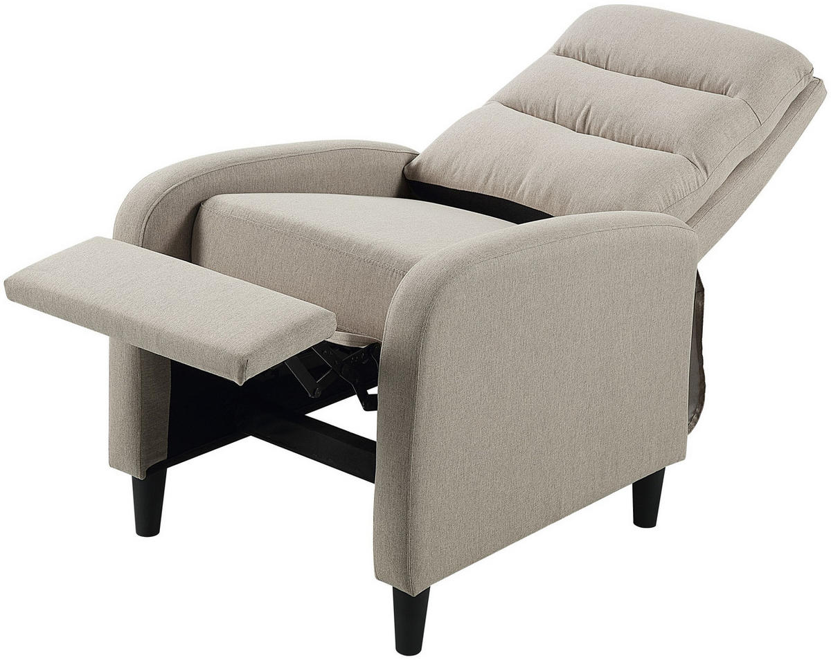 RELAXSESSEL Tiago Beige - Beige, Textil (69/102/90cm) - ATLANTIC home collection