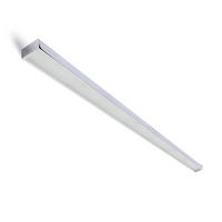 WANDLEUCHTE MARINA LED 120 Chrom 25 W IP44 - Chromfarben, Metall (8/45/120cm) - Rendl