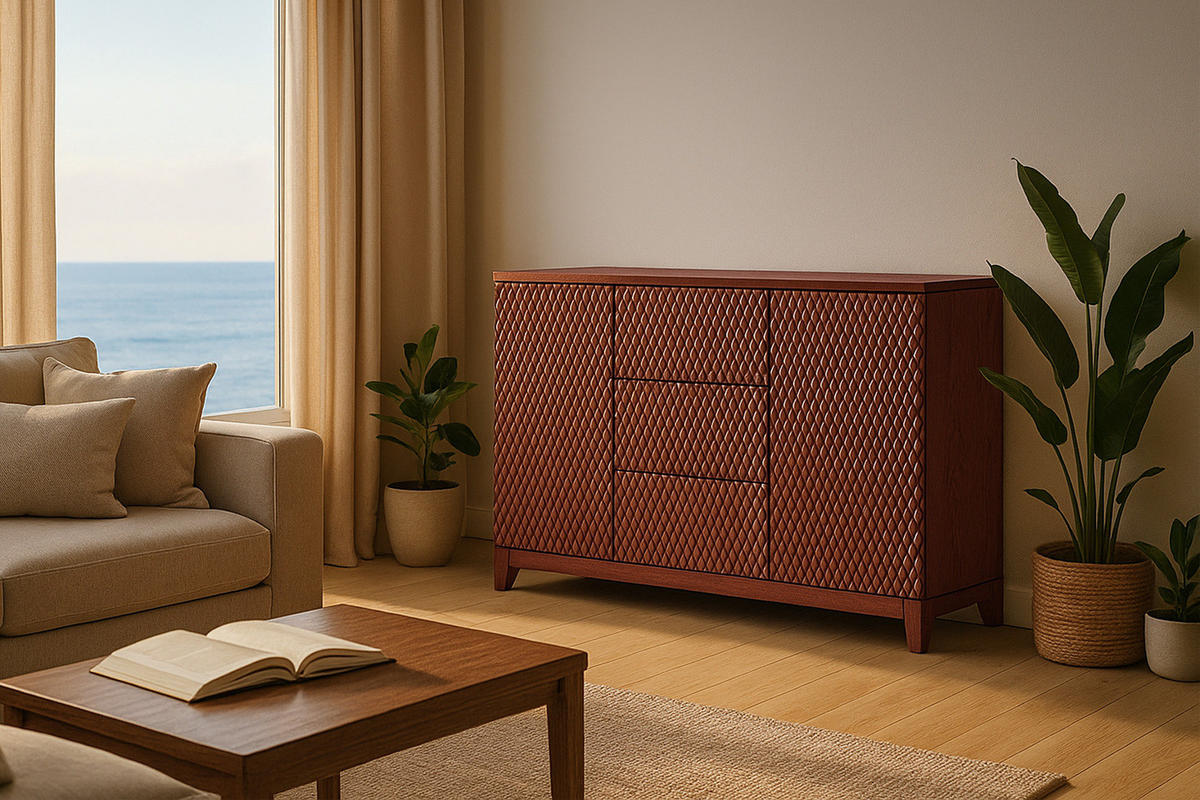 SIDEBOARD COPAS Braun Holz - Braun, Eichenholz/Holz (140/85/40cm) - KAWOLA
