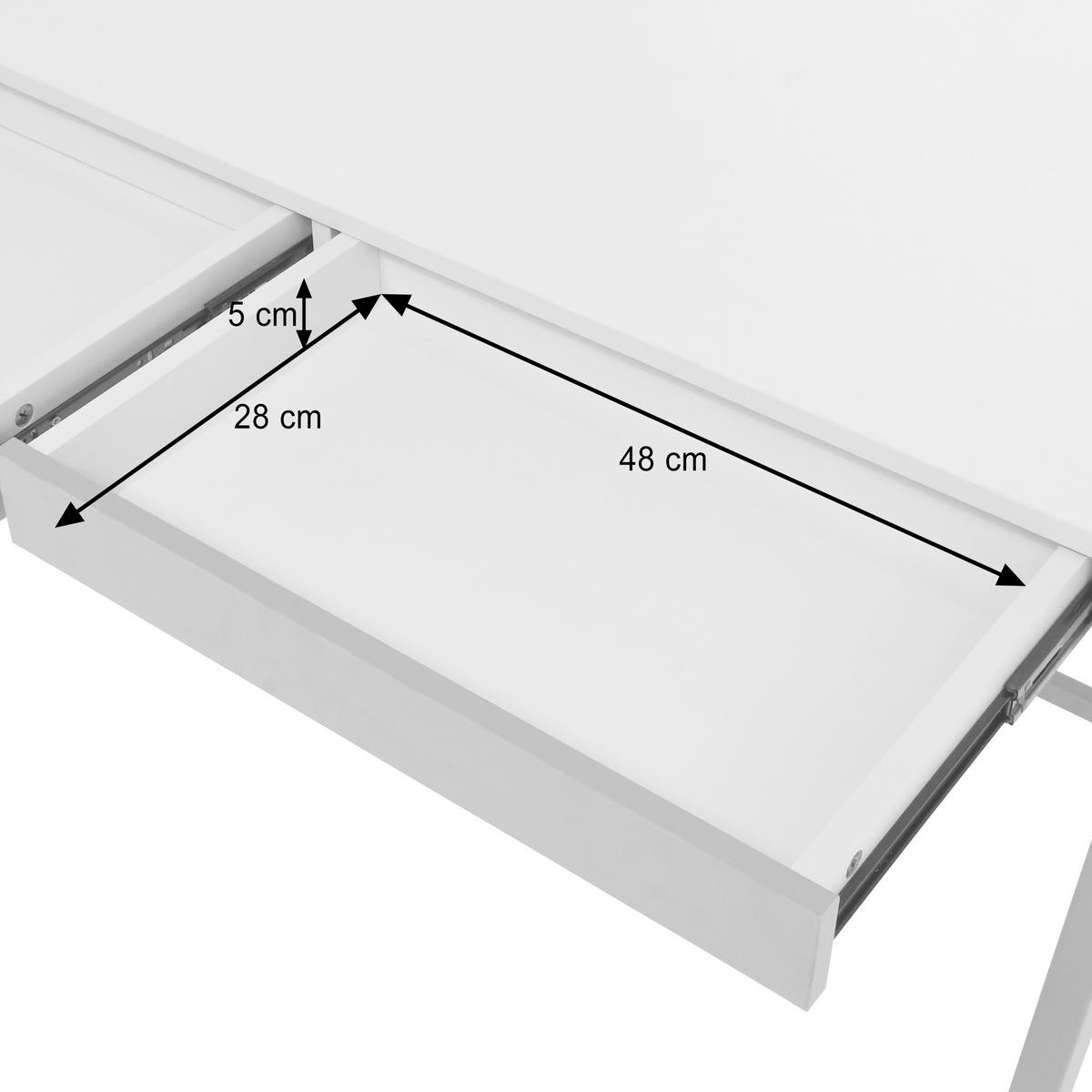 PSACÍ STŮL Boreo se zásuvkami a hnědými kovovými nohami, 120 cm, kašmír + světle hnědá - kašmírová/světle hnědá, kov (55/120/74cm) - Beautysofa