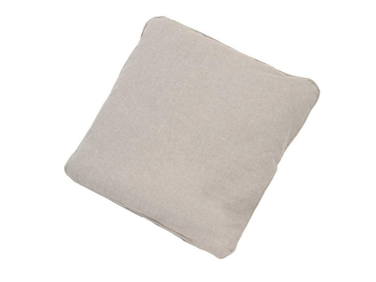 GARTENSESSEL Ria 2er-Set Grau Polyrattan - Grau, Naturmaterialien (78/109/70cm) - Green Spirit