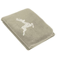 KUSCHELDECKE, 150x200 cm, 60% Baumwolle, 40% Polyacryl, Beige - Creme, Naturmaterialien (150/200cm) - Zollner