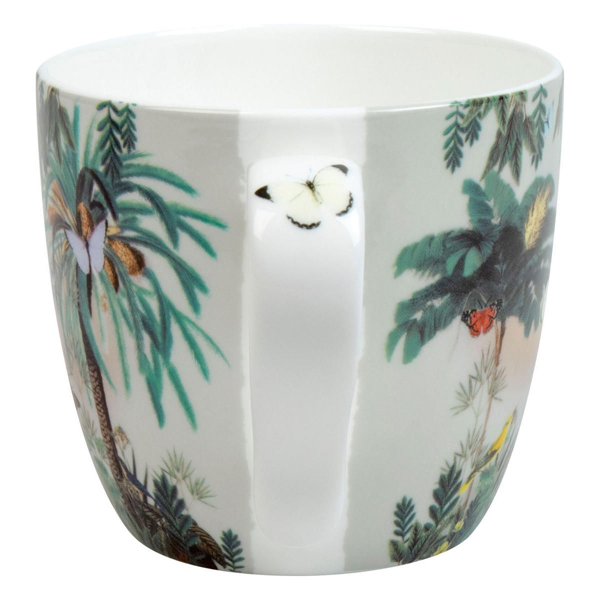 KAFFEEBECHER Jungle heritage - Binny Talib - Naturfarben, Keramik (0.43L) - Könitz