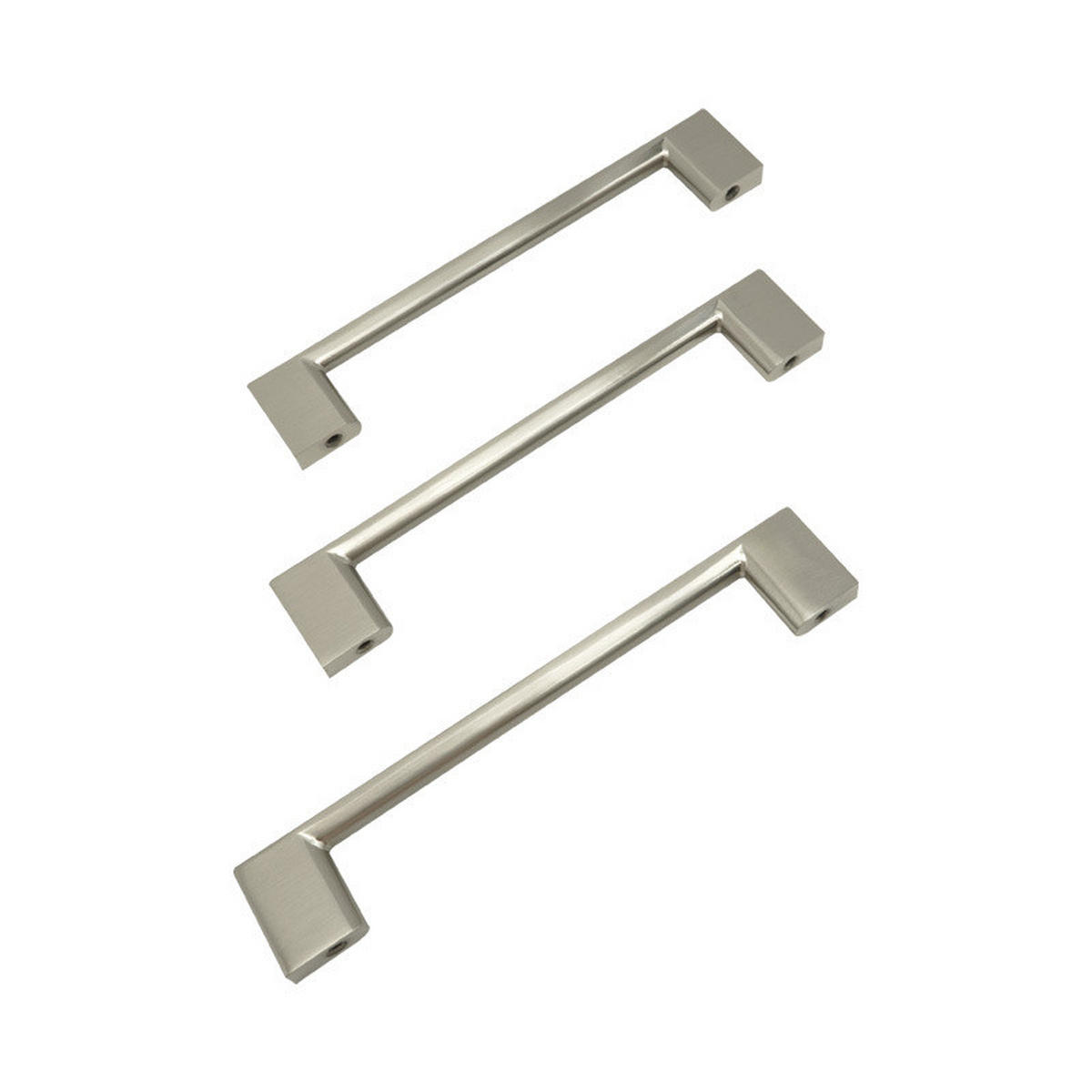 MÖBELGRIFF Silber 10er-Set 128 mm Edelstahl - Silberfarben, Metall (8.5/2.7/15.5cm)