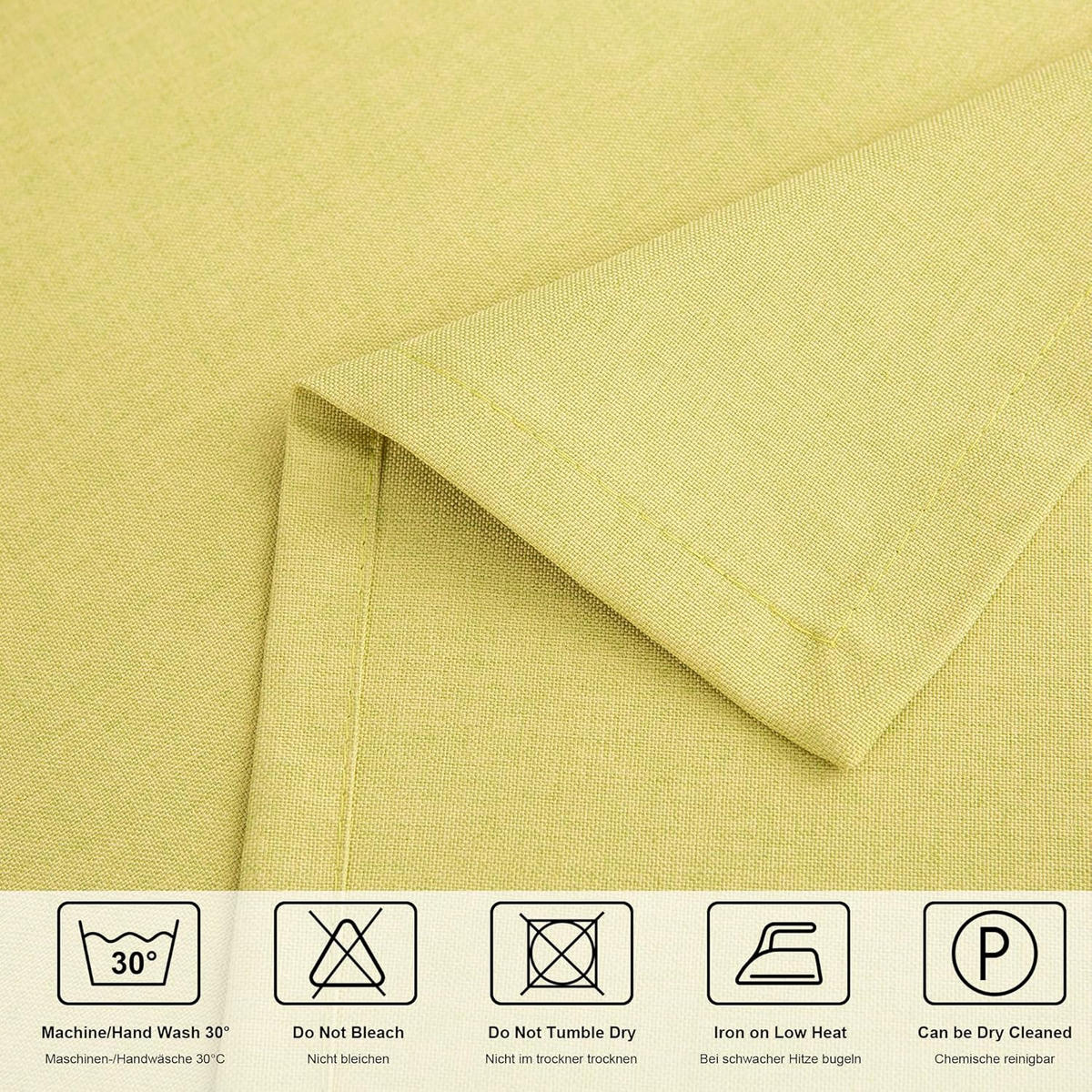 TISCHLÄUFER modern abwaschbar, wasserabweisend, Lotuseffekt, 40x180 cm, Grün - Grün, Textil (40/180cm)
