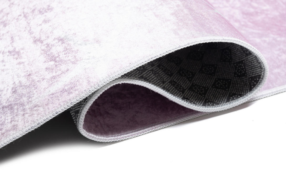 TEPPICH EMMA Rosa 160/230 cm - Rosa, Kunststoff (160/230cm) - Tapiso