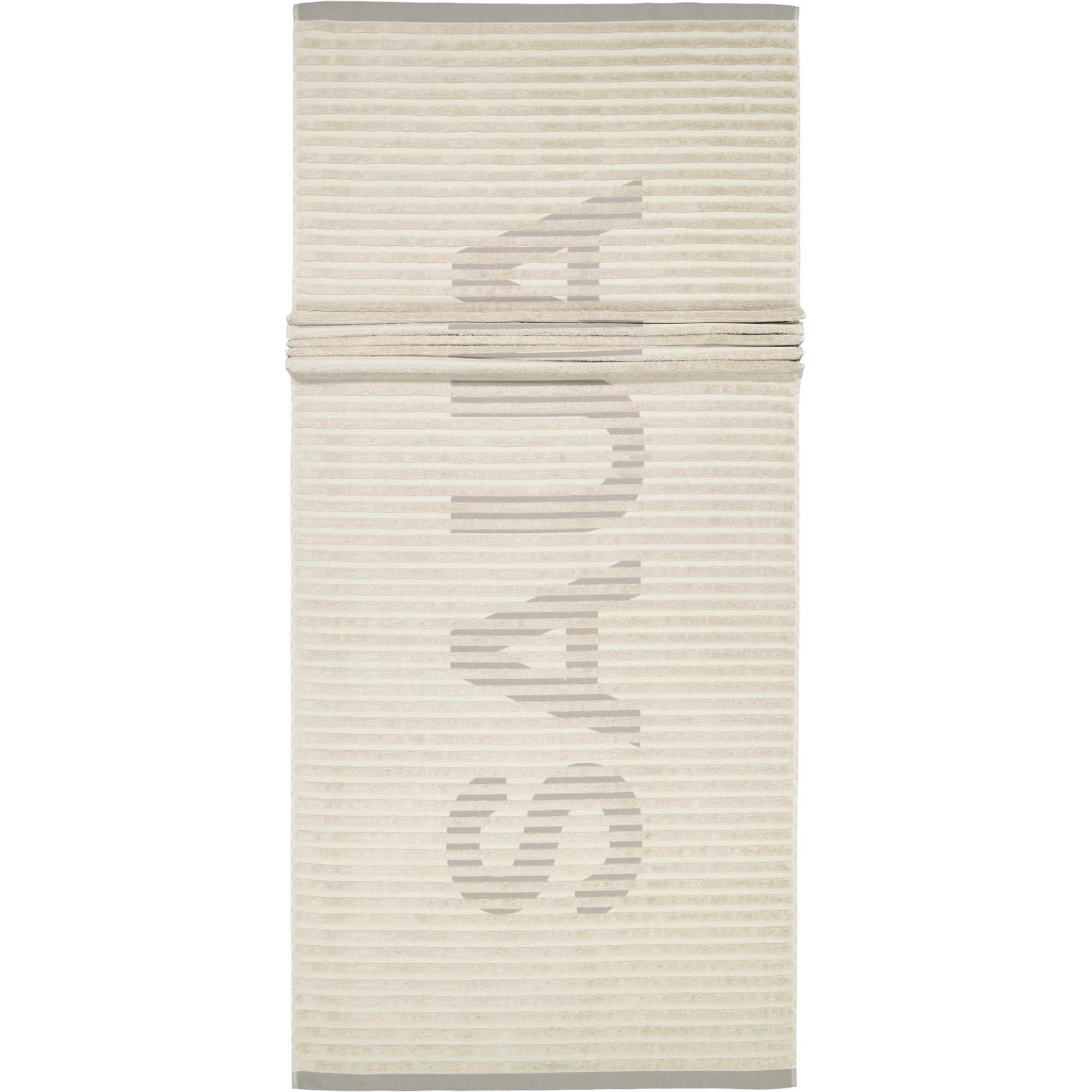 SAUNATUCH CAMDEN STONE - 025 - Grau, Textil (80/200cm) - Vossen