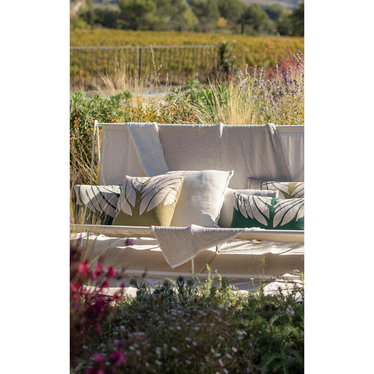 KISSEN Emilio natur 30 x 50 cm - Naturfarben, Textil (30/50cm) - Vivaraise