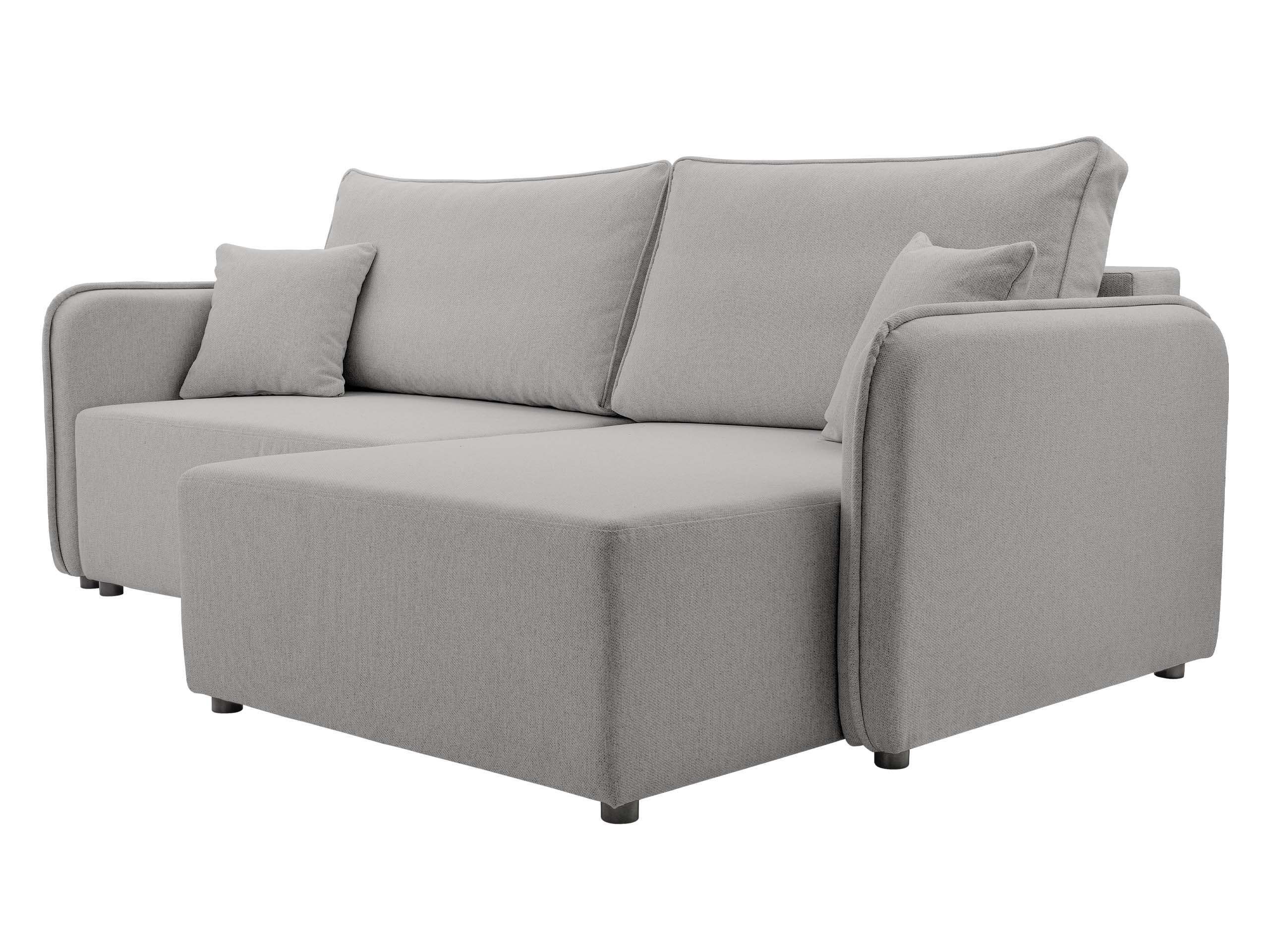 ECKSOFA Malody, Seite: Rechts - Hellgrau/Schwarz, Holz/Kunststoff (227/147cm) - MIRJAN24