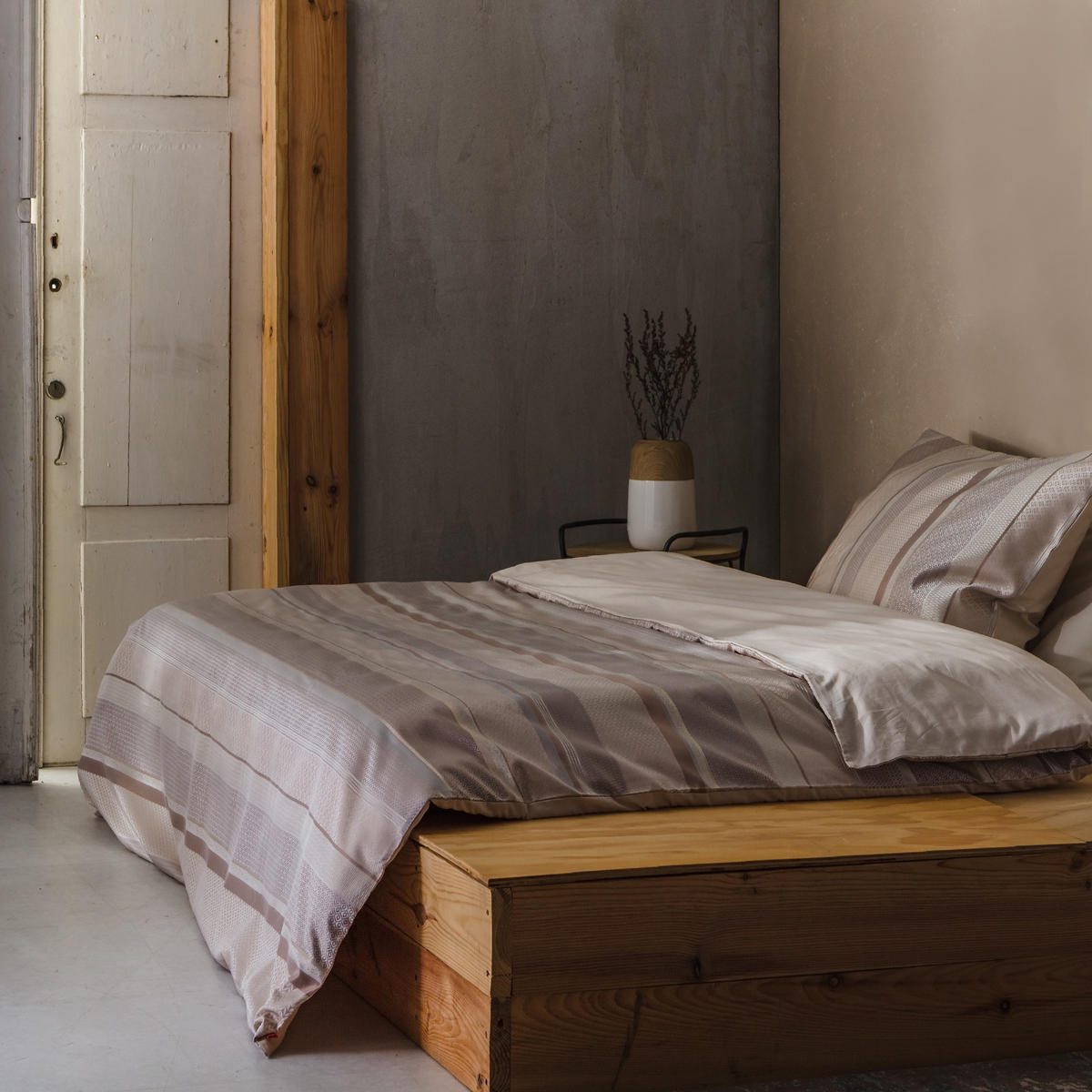 BETTWÄSCHE Gwanda - Beige, Textil (160/200cm) - home&you